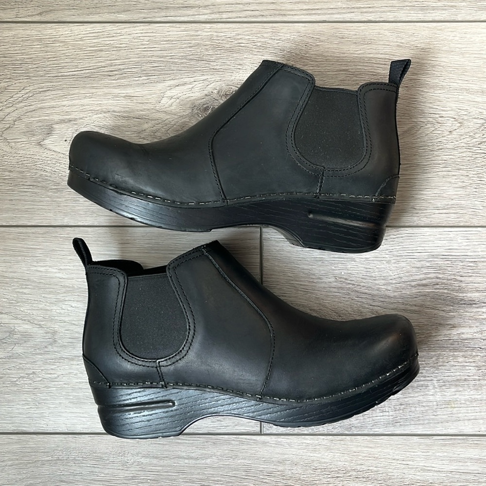 Dansko Frankie Black Oiled Boot